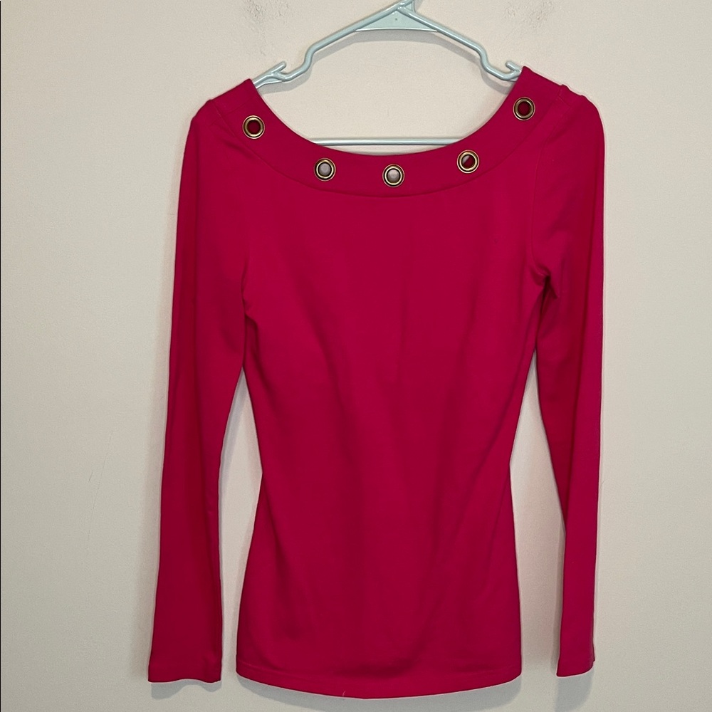 Moda International Y2K Hot Pink Top Size XS